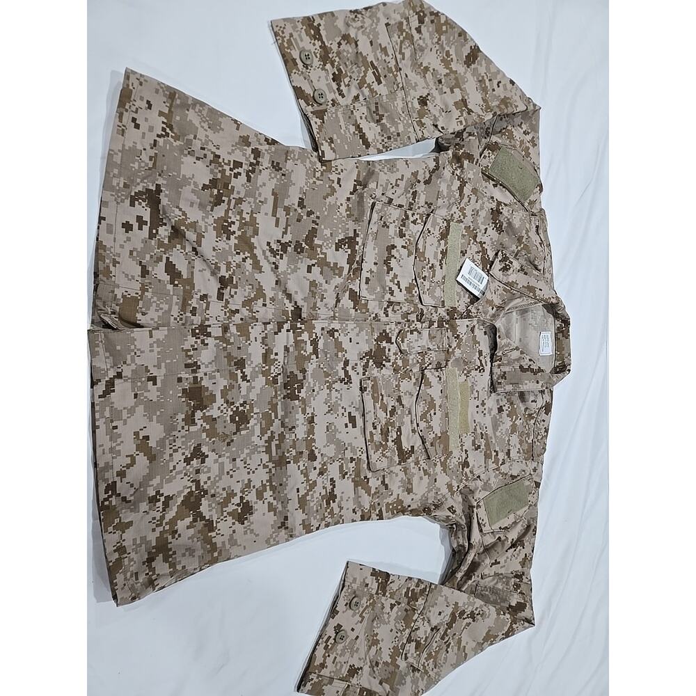 Issued NWU Type II Blouse MEDIUM-LONG (M-L) AOR1 USGI US Navy Shirt #11